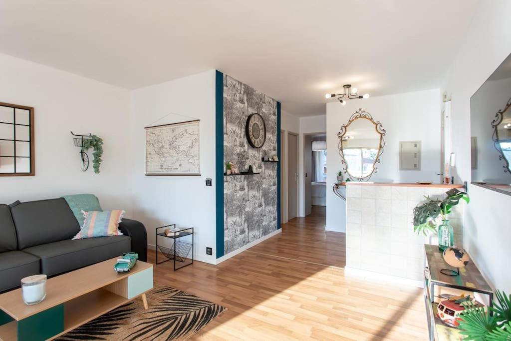 A10 - 1 Bdr Heart Of Juan Les Pins 5 Min Sea - Ac & Balconies Apartamento *